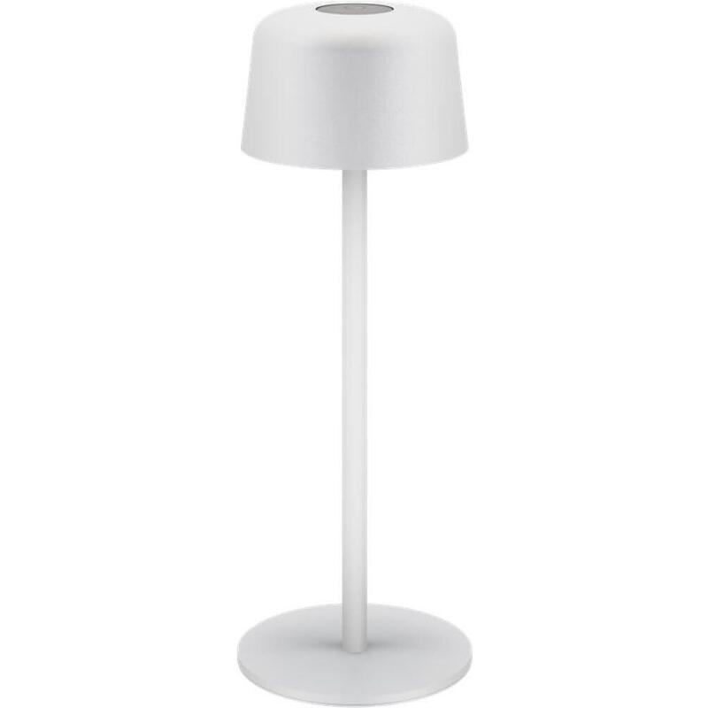 Lámpara De Mesa Led Inalámbrica, Tamaño S, 25 Cm, Blanca
Con Control Táctil, 150 Lm, Luz Blanca Cálida (3000 K)