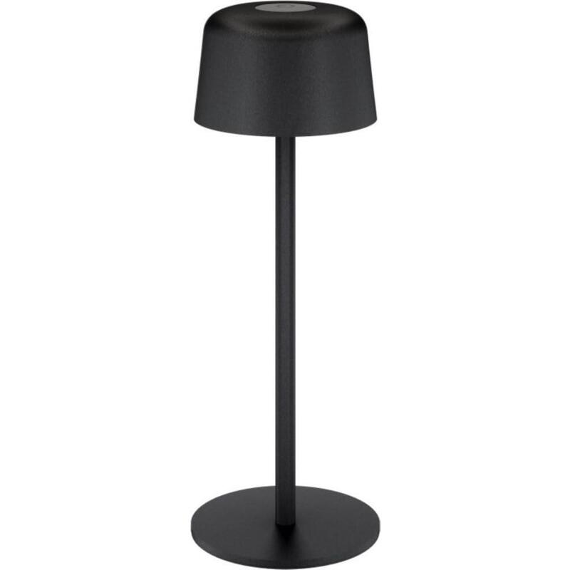 Lámpara De Mesa Led Inalámbrica, Tamaño S, 25 Cm, Negro
Con Control Táctil, 150 Lm, Luz Blanca Cálida (3000 K)