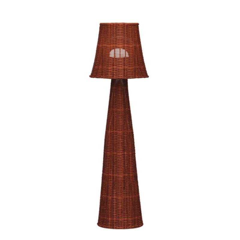 Lámpara De Pie Lola 110 Nature Con Bombilla Recargable Ip54, Ø25 X 109 Cm