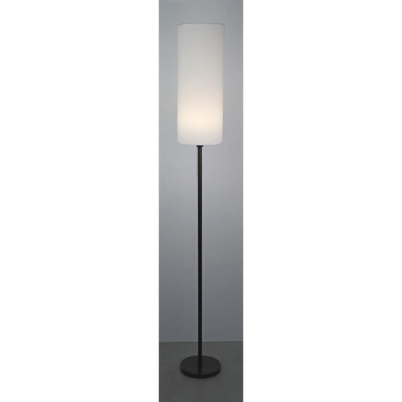 Lampara De Pie (Salon) Vintage E27 60w Color Negro Ø20x155cm