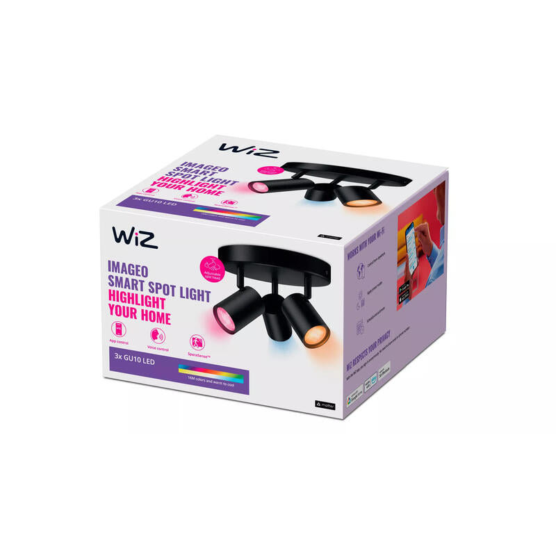 Lámpara De Techo Wiz Colour Imageo Smart Connected Wifi 929003211001