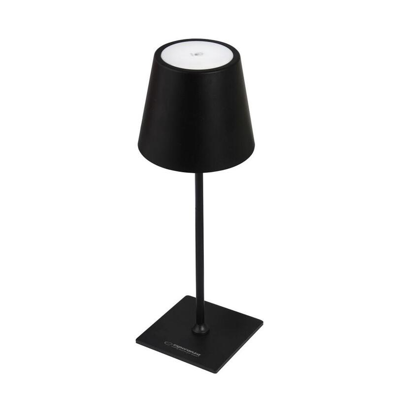 Lámpara Esperanza Eld119k De Escritorio Led Negro
