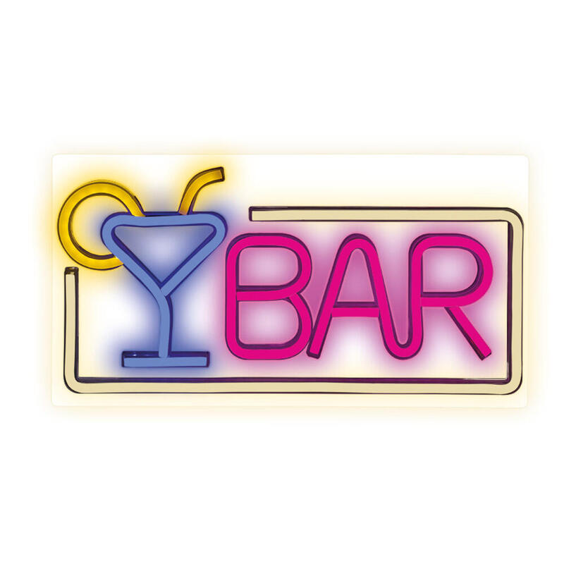 Lampara Forever Neon Plexi Led Bar Multicolor