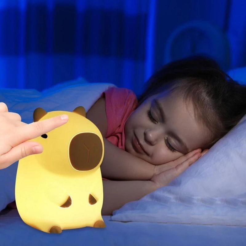 Lámpara Led De Silicona Con Batería Para Niños