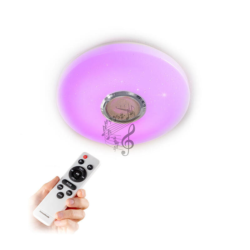 Lámpara Led De Techo Con Altavoz Lumavox V0103688 Innovagoods