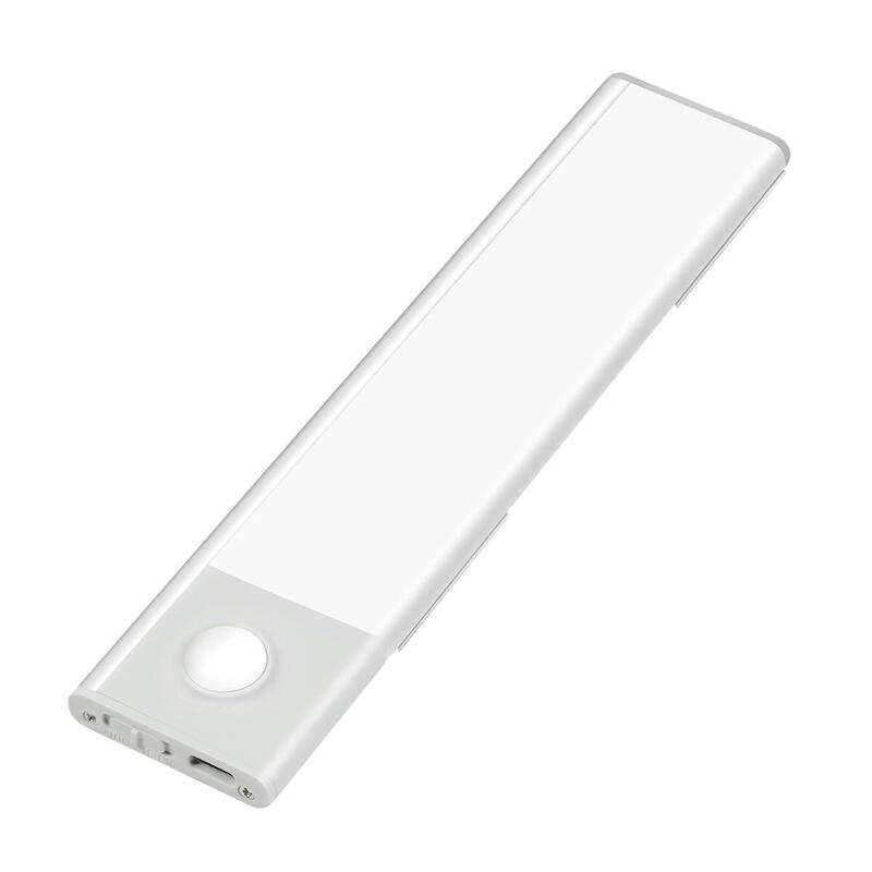 Lámpara Led Para Armario, 20 Cm, 80 Lm, 600 Mah, Con Detector De Movimiento, Color Blanco