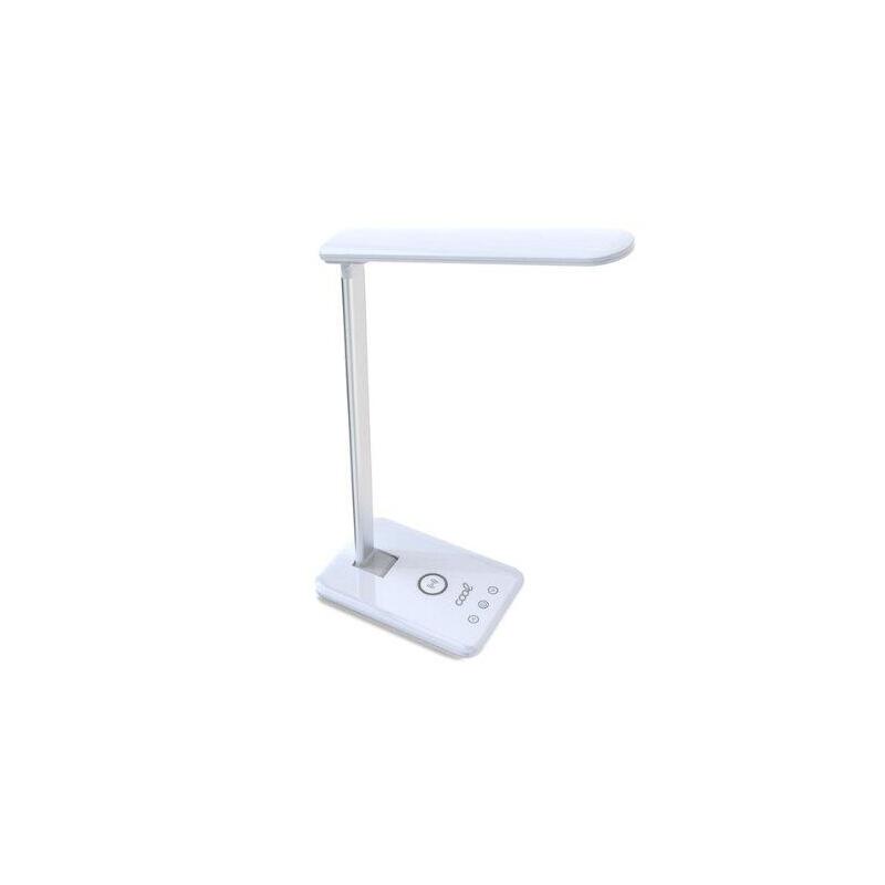 Lámpara Led+Base Carga Qi Cool Fold Blanco