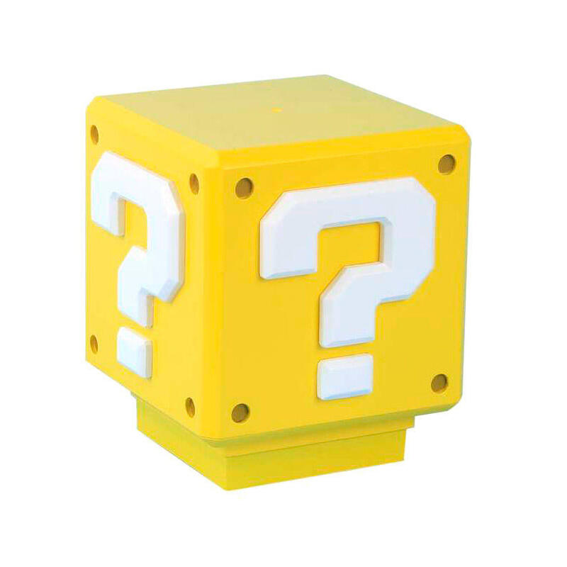 Lámpara Sonido Question Block - Super Mario Bros Nintendo
