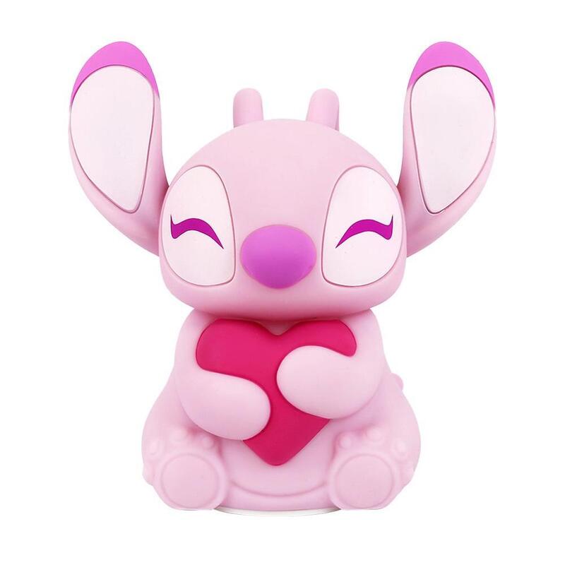 Lámpara Táctil Enesco Disney Stitch Angel Con Corazón
