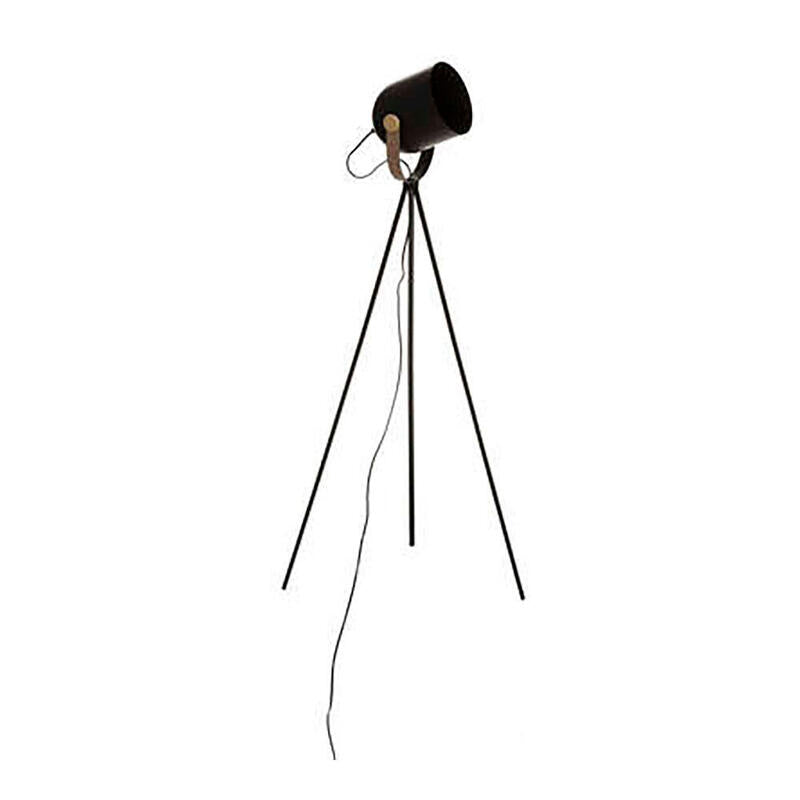 Lampara Tripode Modelo "Action' E27 136cm Color Negro