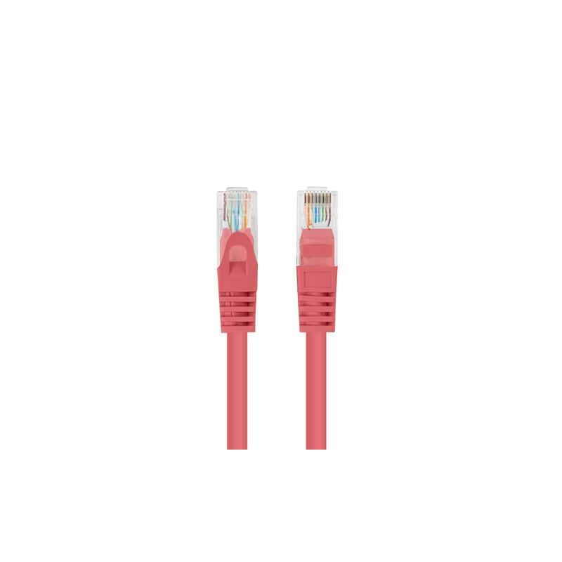 Lanberg 0.25m Czerwony Kat.6 Utp 10-Pack
