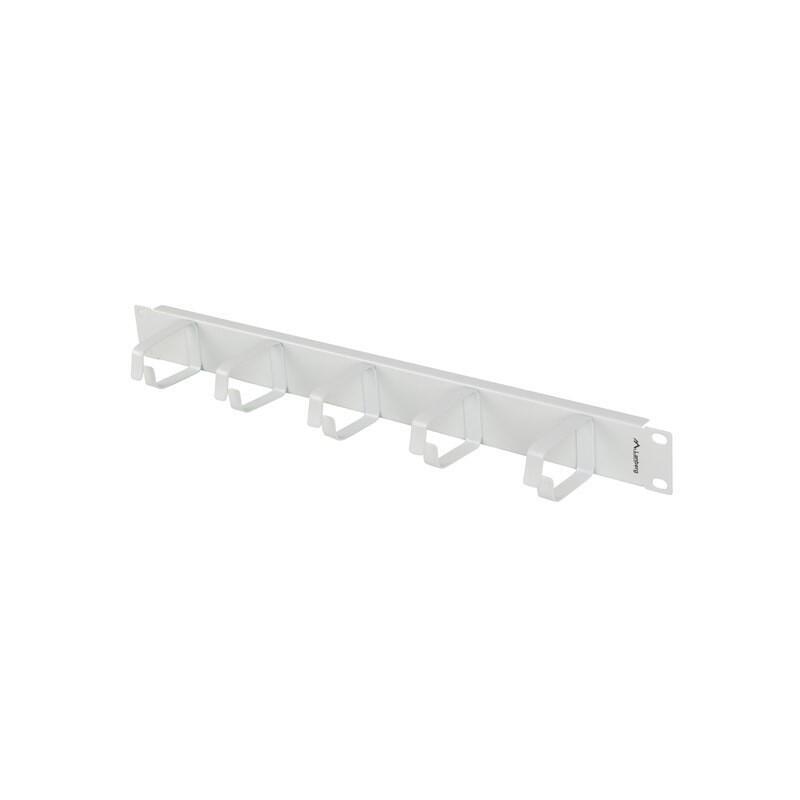 Lanberg 19" Cable Managmement 5 Rings Type B 1u Grey