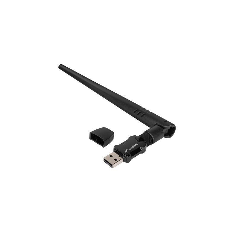 Lanberg Usb Adapter Wireless Network Card Nc-0900-Wie Usb 2.0 Dual Band Ax900 1x Ext Antenna