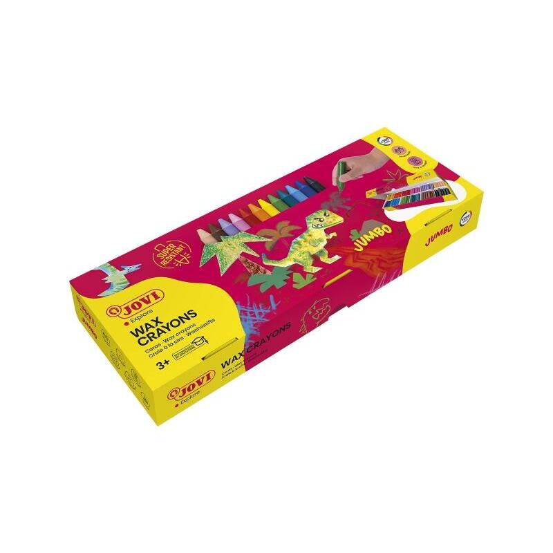 Lapices Cera Jovicolor Caja 300u