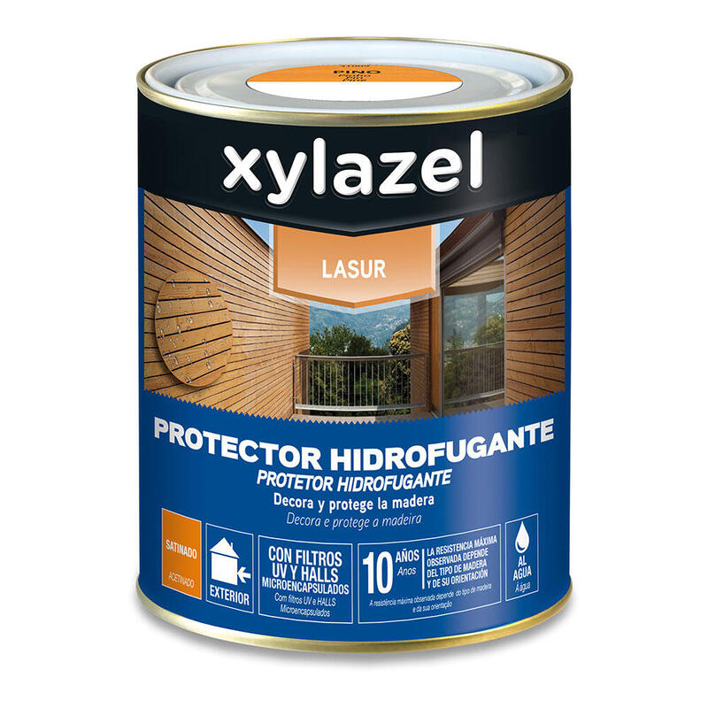 Lasur Decorativo Al Agua Satinado Pino 750 Ml