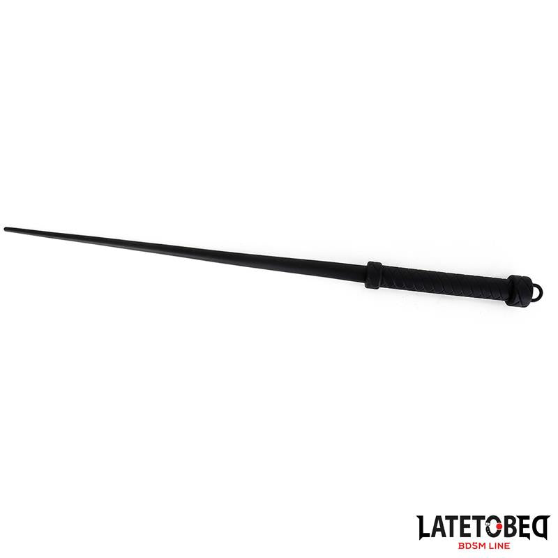 Látigo De Silicona Negro 63.5cm