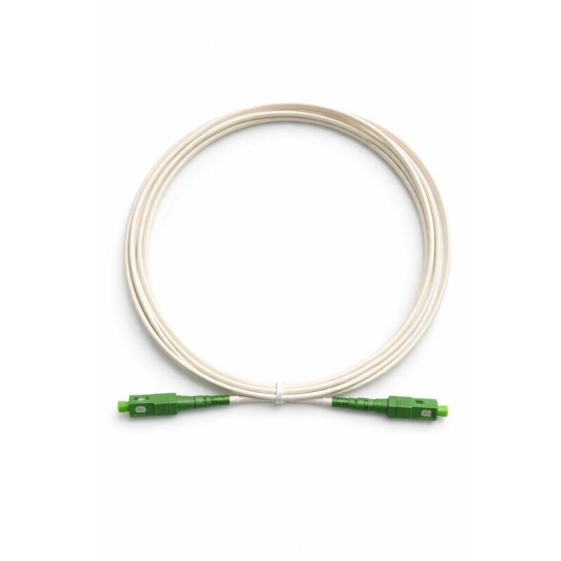Latiguillo De Fibra Óptica Sc-Sc Apc 1m Blanco
