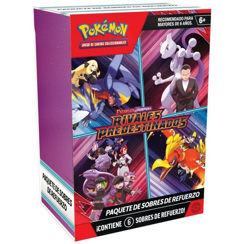 Latino Juego Cartas Booster Bundle Rivales Predestinados Pokemon Latino