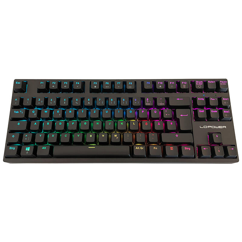 Lc-Power Keyboard Lc-Key-Mech-2-Rgb-C-W Gaming Tastatur Retail