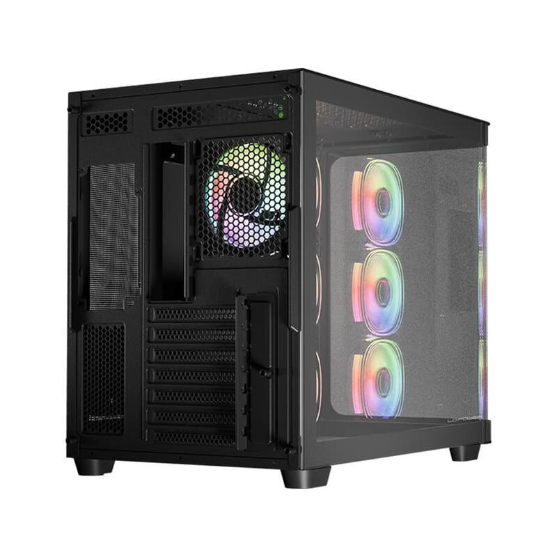 Lc-Power Lc-8001b-On Carcasa De Ordenador Midi Tower Negro