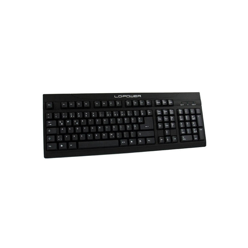 Lc-Power Lc-Key-902de, Teclado De Oficina Estándar De, Usb, Negro