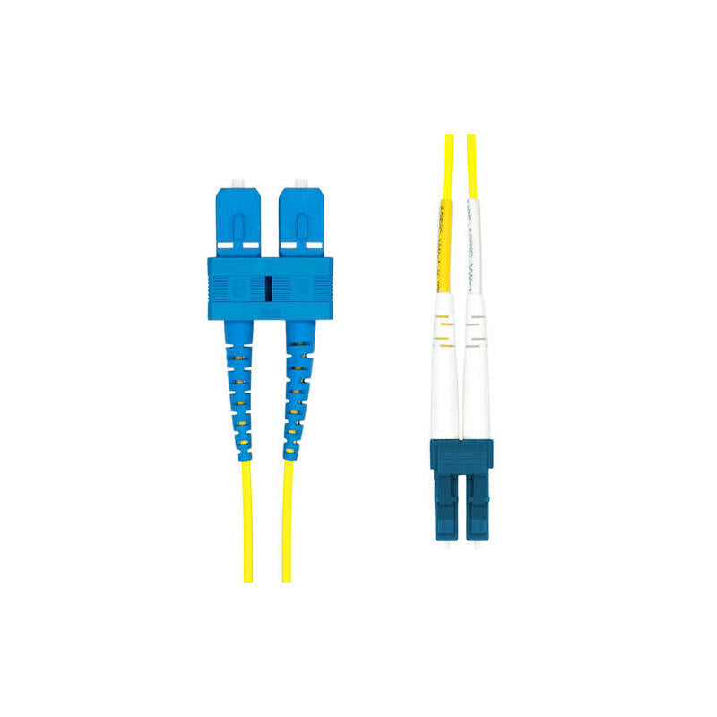 Lc-Sc Upc Os2 Duplex Sm Fiber Cable 5m