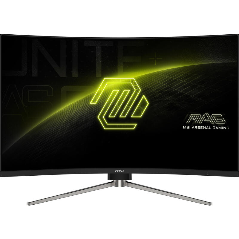 Lcd Monitor Msi Mag 325cqrf Qd E2 31.5" Gaming/Curved Panel Va 2560x1440 16:9 180 Hz 0.5 Ms Colour Black Mag325cqrfqde2