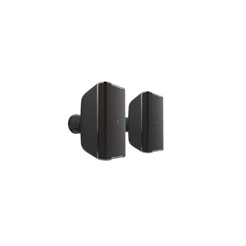 Ld Systems Integration Serie Dqor (Lddqor5tb) 5" Two-Way Passive Indoor/Outdoor Installation Loudspeaker 16 Ohm, 70/100 V, Black (Pair) Warranty 5 Years (Pu2)