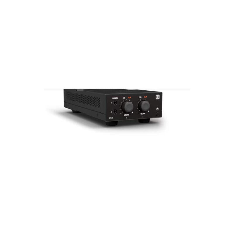 Ld Systems Integration Serie Tica (Ldhpa2) 2-Channel Headphone Amplifier Warranty 5 Years (Pu8)