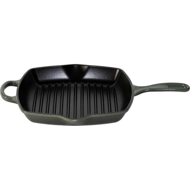 Le Creuset Grillpfanne Gusseisen Quad. Thyme 26 Cm