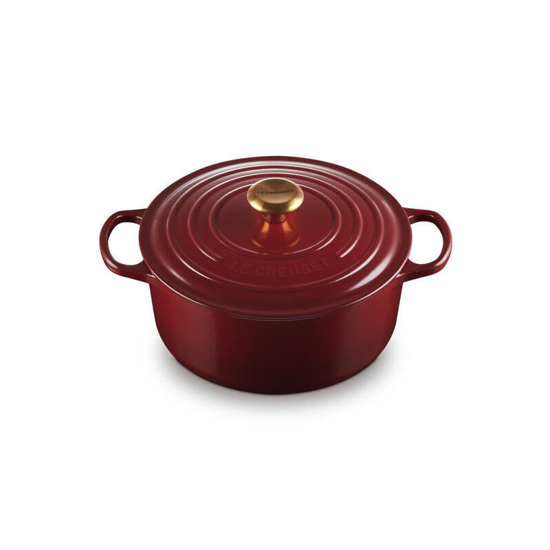 Le Creuset Signature Roaster Round 26cm Rhone (21177269494441)