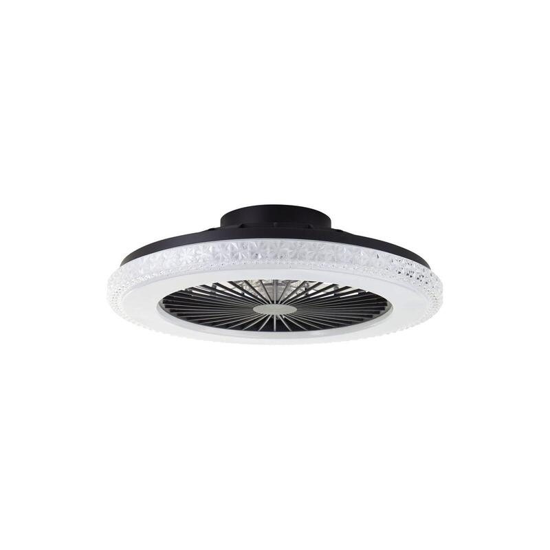 Led Fan Lamp Brilliant Badria 40w Cct3000-6500k Rgb 4700lm Ø49cm With Remote Control