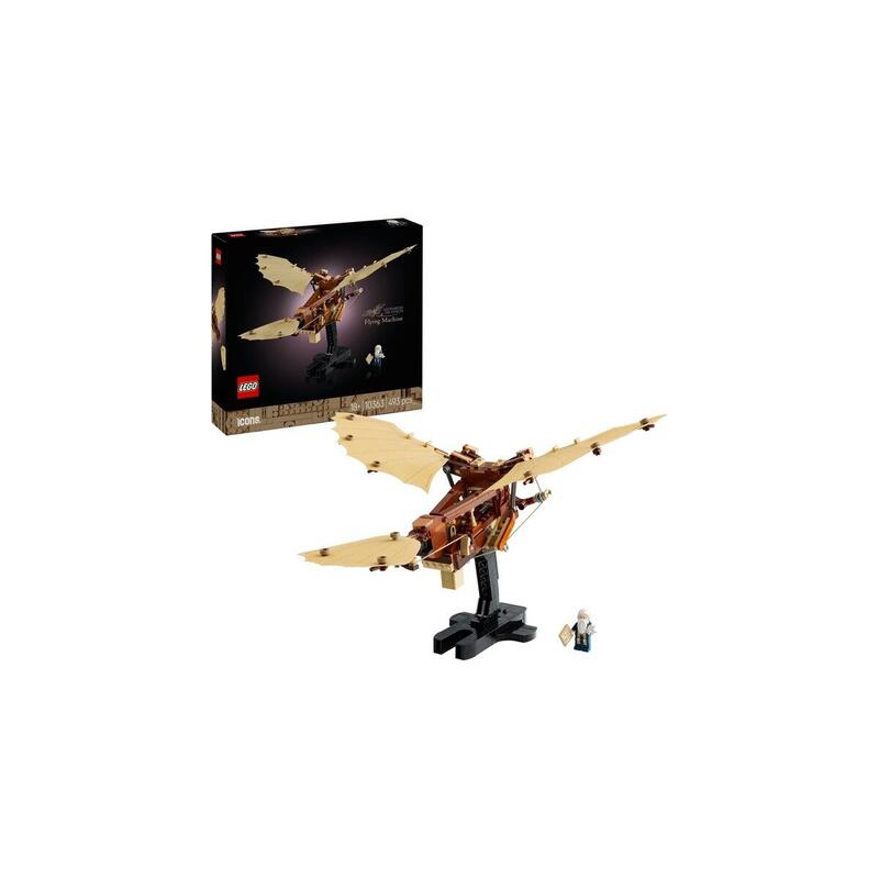 Lego 10363 Icons Máquina Voladora De Leonardo Da Vinci, Juguete De Construcción 10363