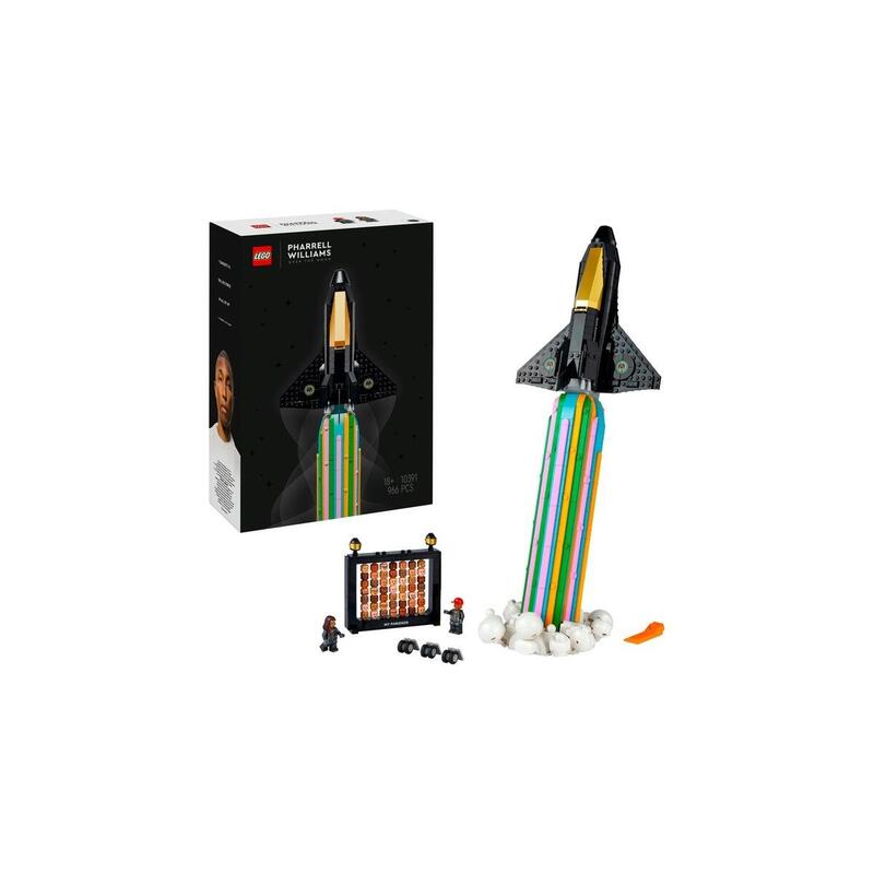 Lego 10391 Icons Over The Moon Con Pharrell Williams, Juguete De Construcción 10391