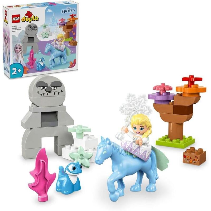 Lego 10418 Duplo Disney Elsa Y Bruni En El Bosque Encantado