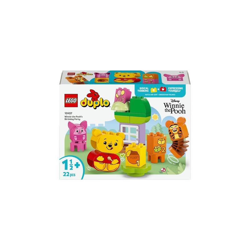 Lego 10457 Duplo Juguete De Construcción Fiesta De Cumpleaños De Winnie The Pooh Disney 10457