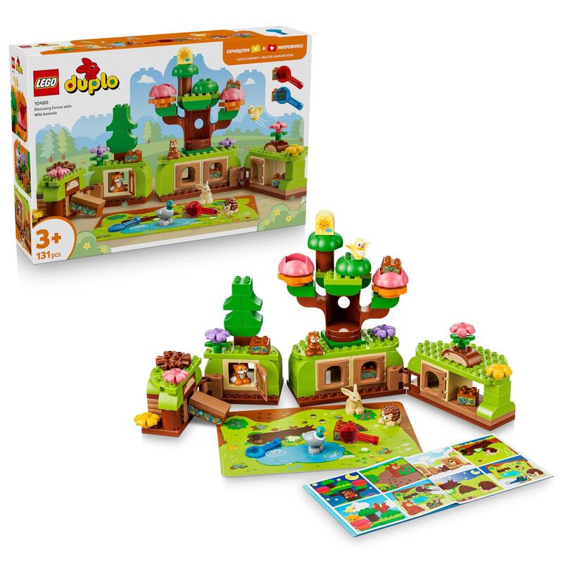 Lego 10480 Duplo Town Wald Mit Wilden Tieren 10480