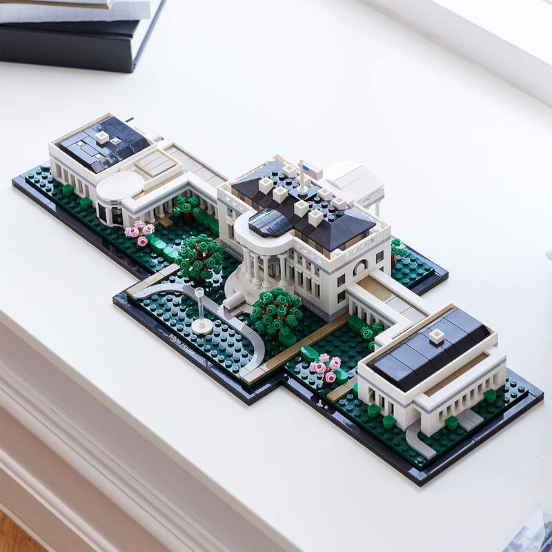 Lego 21054 Architecture La Casa Blanca, Colección Lugares Emblemáticos Para Adultos