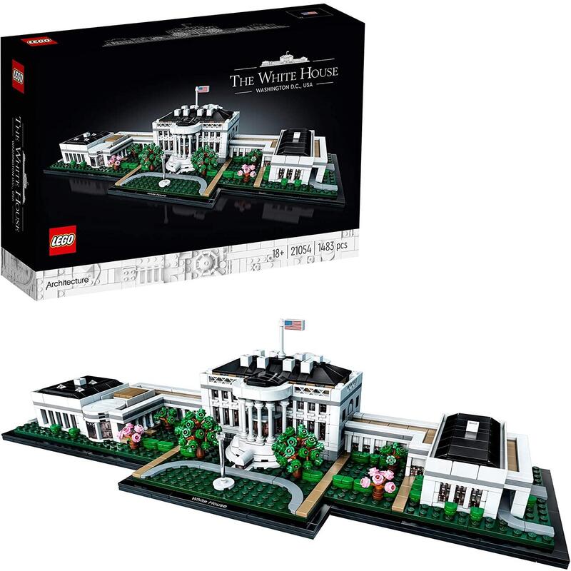 Lego 21054 Architecture La Casa Blanca, Colección Lugares Emblemáticos Para Adultos