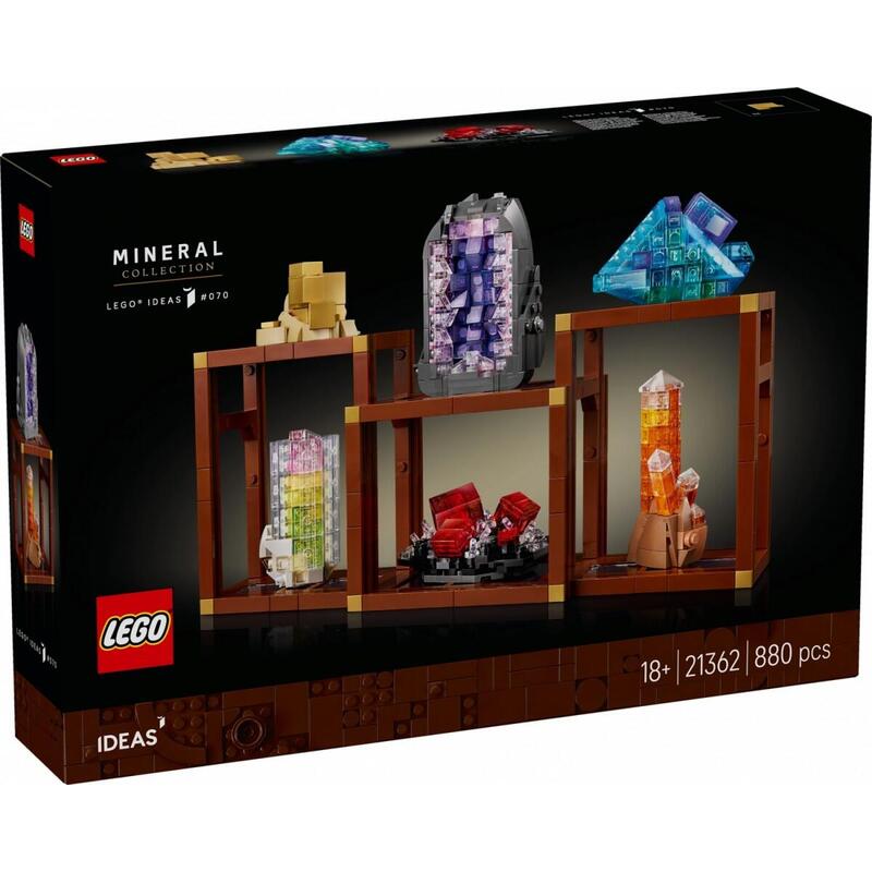 Lego 21362 Colección Ideas Minerales, Juguete De Construcción 21362