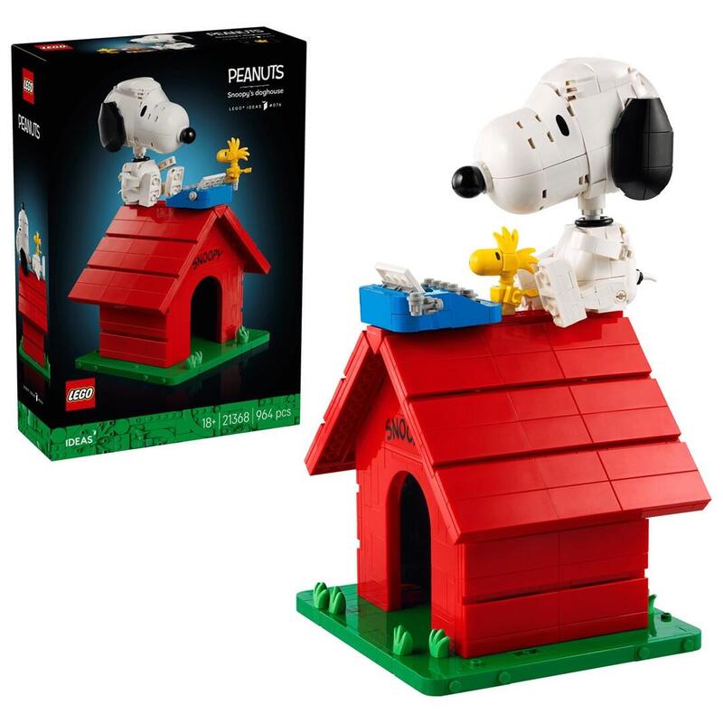 Lego 21368 Ideas Peanuts: Snoopys Hundehütte 21368