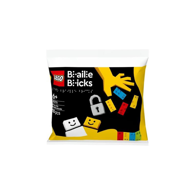 Lego 30711 Diversión Con Ladrillos Braille, Bolsa De Plástico