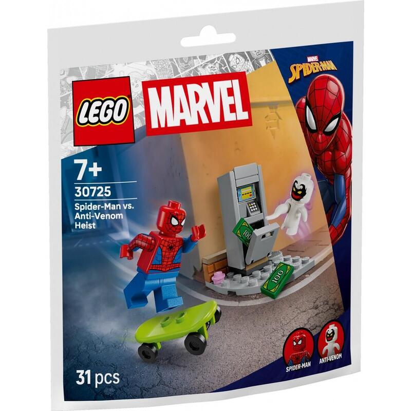 Lego 30725 Marvel Super Heroes Spider-Man Stoppt Anti-Venoms Coup (Polybag) 30725