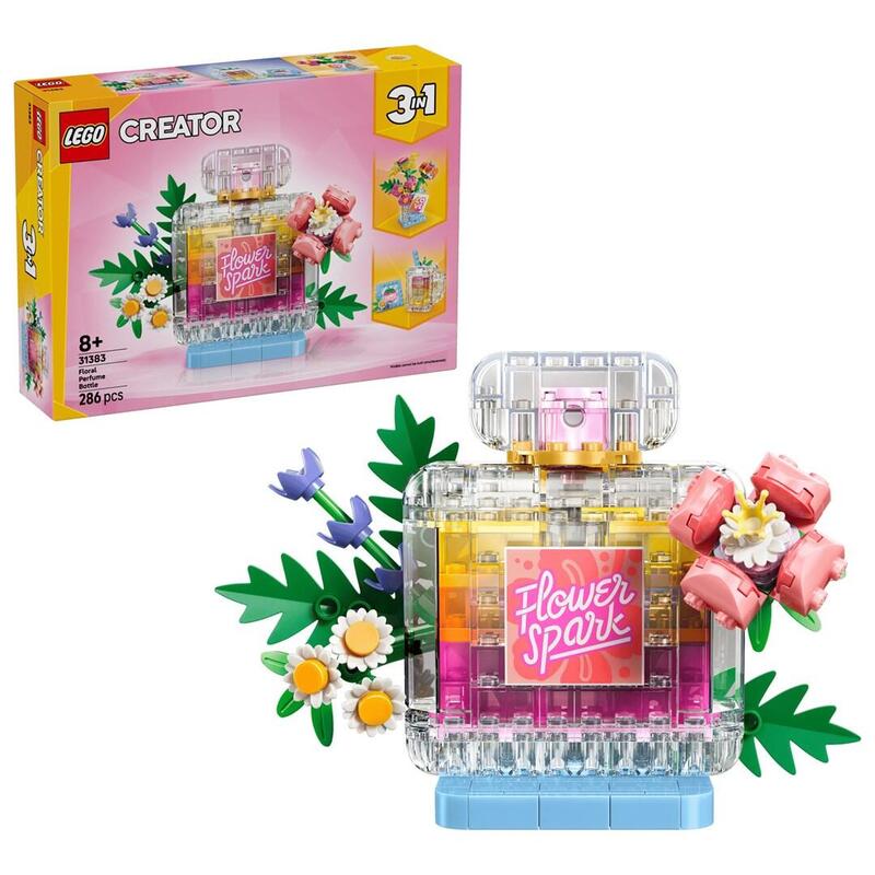 Lego 31383 Creator 3-In-1 Parfümflasche Mit Blumendeko 31383