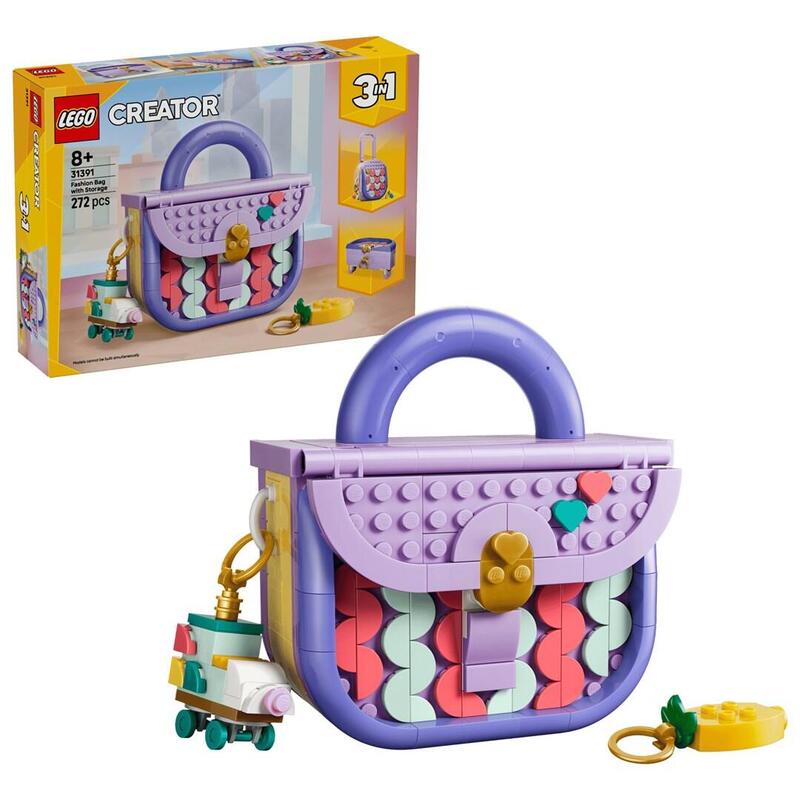 Lego 31391 Creator 3-In-1 Modische Tasche Mit Staufach 31391
