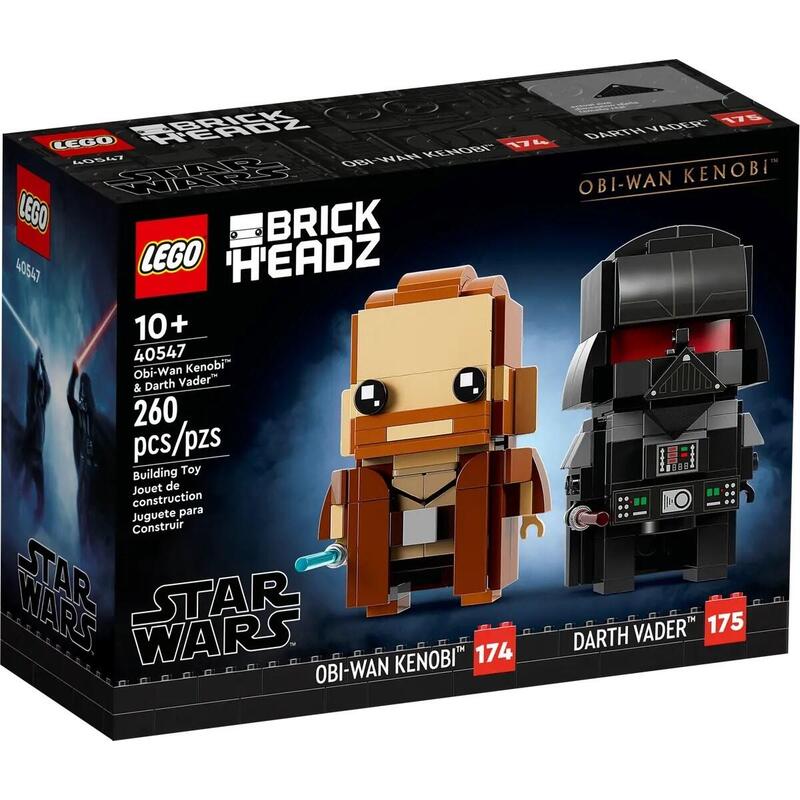 Lego 40547 Star Wars: Obi-Wan Kenobi Y Darth Vader 260 Piezas