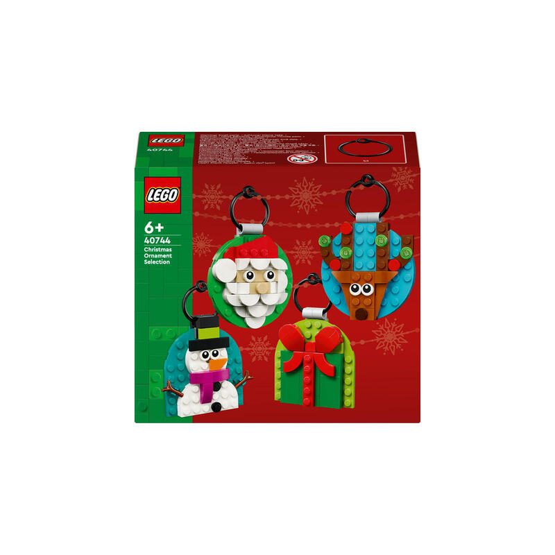 Lego 40744 Icónicos Diferentes Trailers De Árboles De Navidad, Juguetes De Diseño 40744