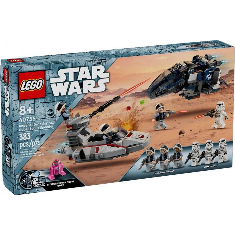 Lego 40755 Star Wars Nave De Transporte Imperial Contra Speeder Explorador Rebelde