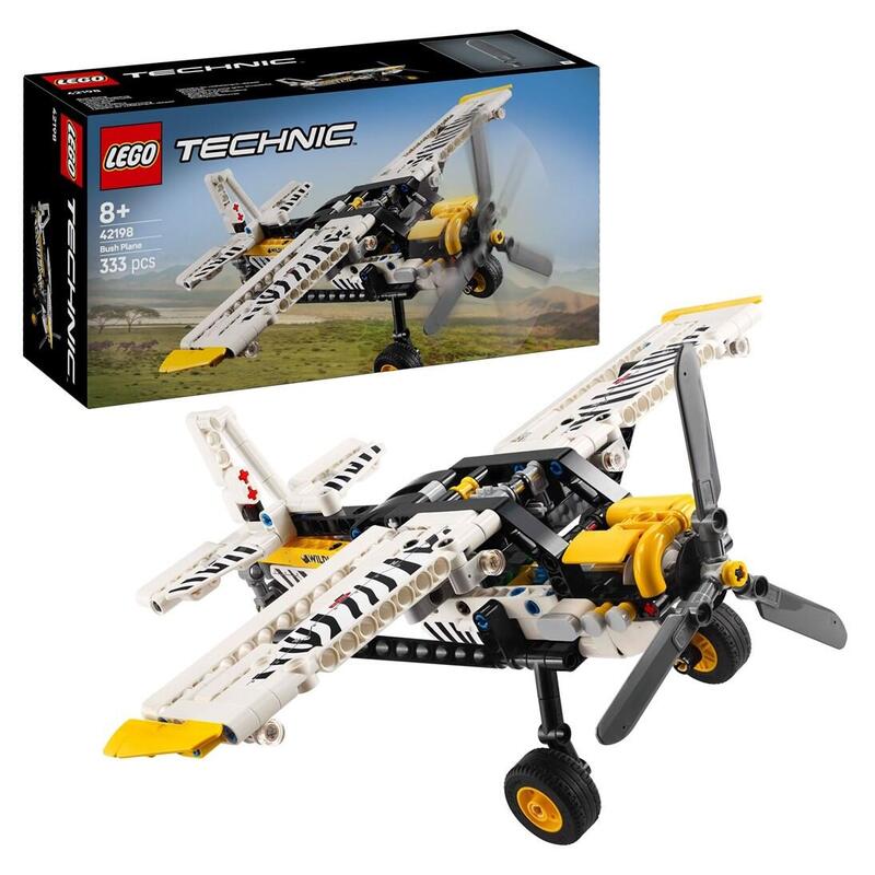 Lego 42198 Technic Avión De Hélice, Juguete De Construcción 42198