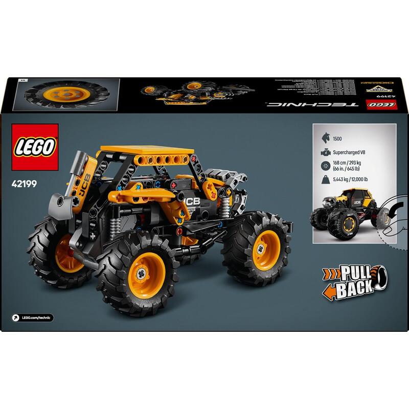 Lego 42199 Technic Monster Jam Digatron, Juguete De Construcción   42199